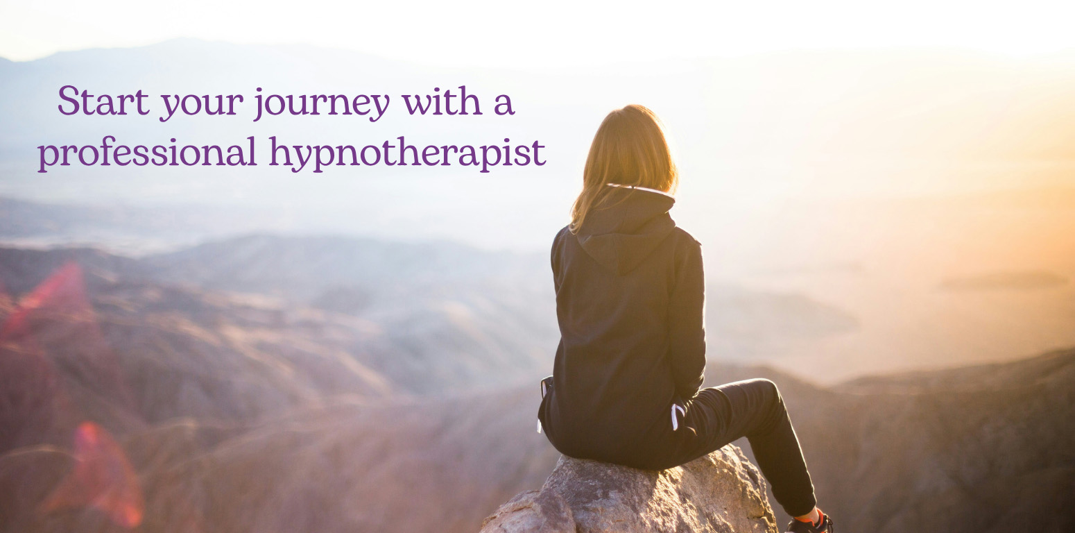 Start your journey with a professional hypnotherapist